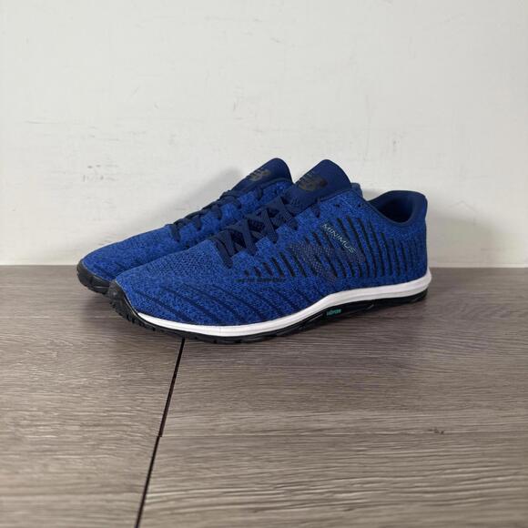 Women's 9 New Balance Minimus Cross Training Blue Knit Zero Drop Running - Picture 1 of 8